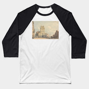 View of New Street, near London Bridge by John Varley Baseball T-Shirt